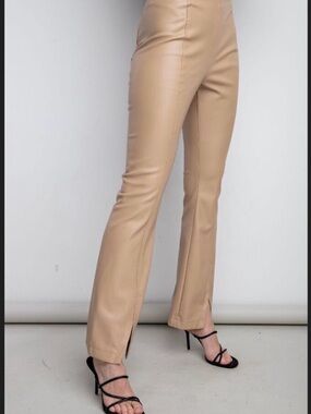 NWT Easel Faux Leather Pants